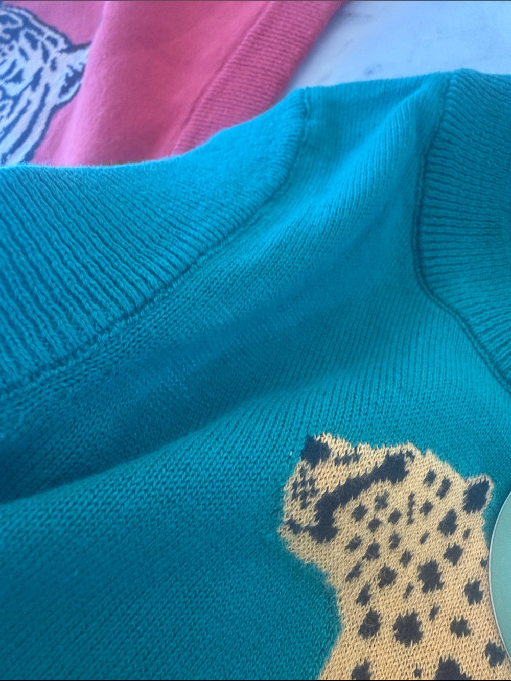 Red Leopard Print Knit A-Line Skirt - Women - Picture 8 of 11